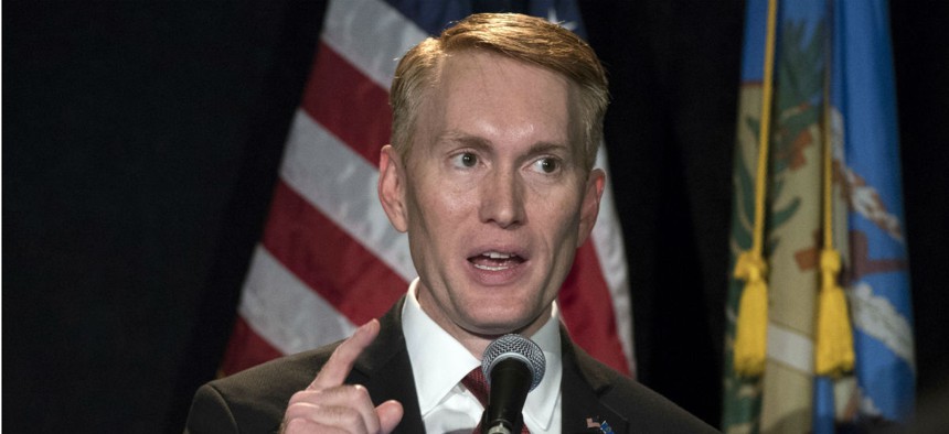 Sen. James Lankford, R-Okla., is aiming to draft comprehensive civil service reforms. 