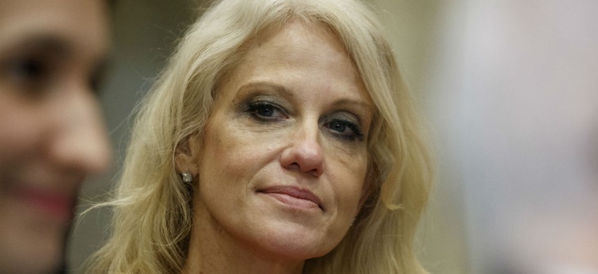 There is "strong reason to believe" Conway violated Standards of Conduct, ethics office says. 