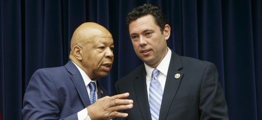 Reps. Elijah Cummings, D-Md., (left) and Jason Chaffetz, R-Utah, said they might pursue updates to the laws in the future.