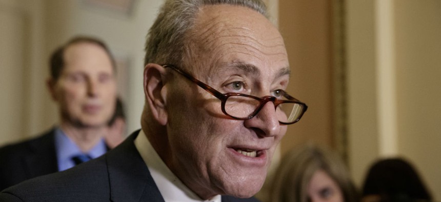 Senate Minority Leader Chuck Schumer, D-N.Y., said that if Republicans fund the wall and address other controversial priorities, “they will be shutting down the government.”