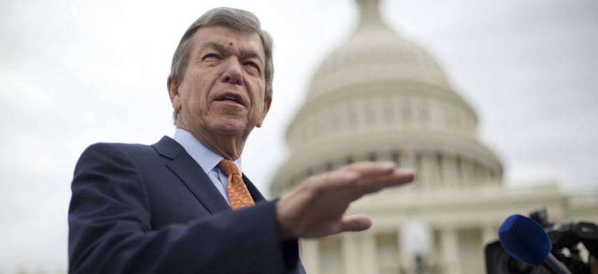 Sen. Roy Blunt, R-Mo., said on Tuesday that Congress is hammering out an omnibus spending bill, and he guessed it “comes together better without the supplemental.”