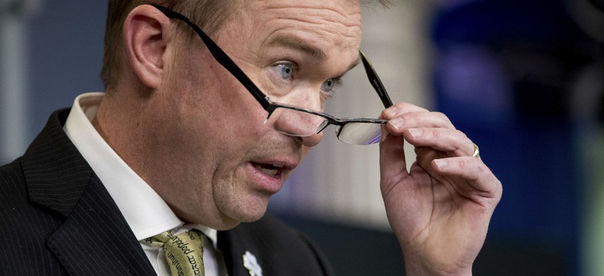 OMB Director Mick Mulvaney pushed attrition plans before as a member of Congress. 