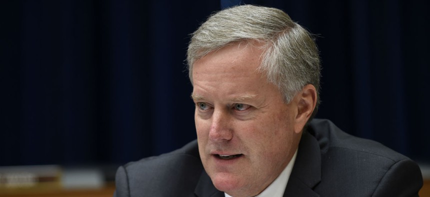 Rep. Mark Meadows, R-N.C., said two troubling areas in the survey results concern employee involvement and empowerment and management leadership.