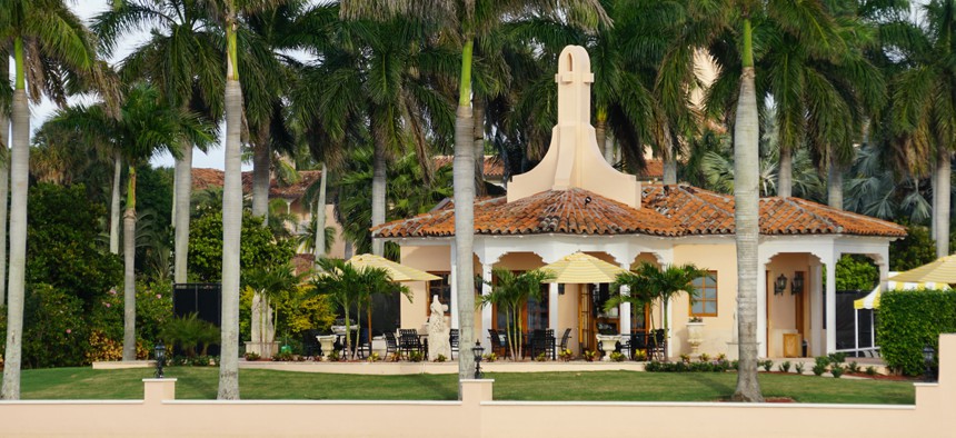 The Mar-a-Lago estate is seen in November.