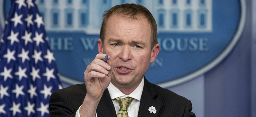 OMB Director Mick Mulvaney asked agencies to come up with initial proposals by June 30. 
