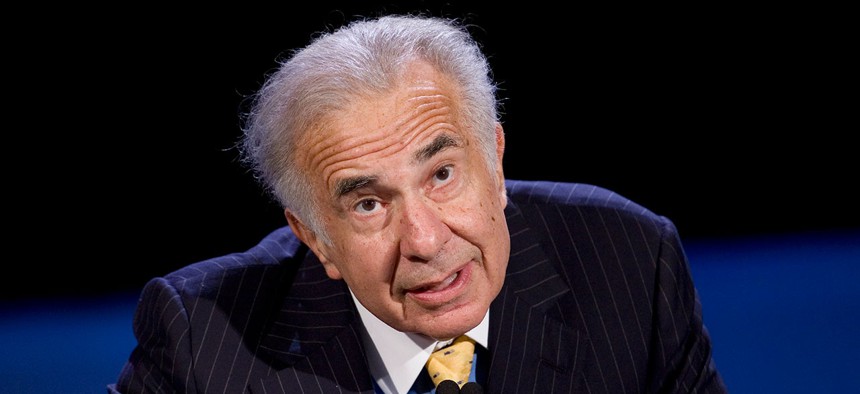 Trump's billionaire special adviser Carl Icahn is one of the men Passantino recently worked for.