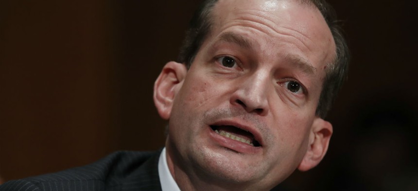 Last week, the Senate voted 60-38 to confirm Alex Acosta as secretary of Labor.