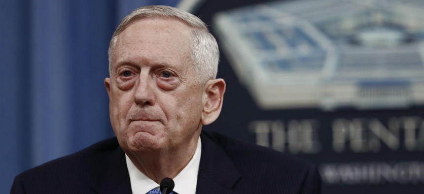 Defense Secretary James Mattis said leadership should focus on the “necessity and prudence” of recruitment and hiring actions going forward. 