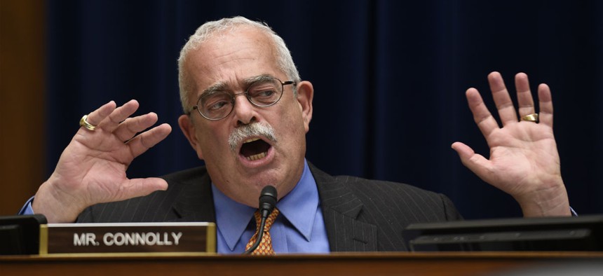 Rep. Gerry Connolly said benefits cuts of the magnitude Trump is reportedly proposing will make it impossible to recruit and retain a qualified workforce. 