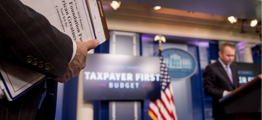 White House Budget Director Mick Mulvaney says the administration's budget puts taxpayers first.