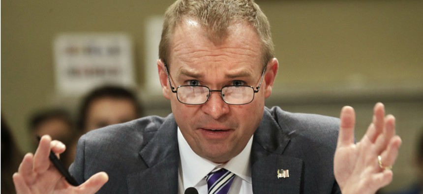 OMB Director Mick Mulvaney said the agency was undertaking two of President Trump’s “highest priorities” and therefore needed to up its spending.