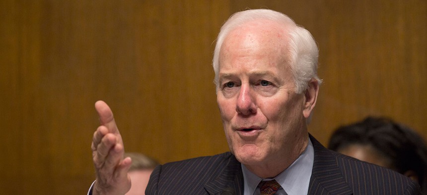  Sen. John Cornyn, R-Texas, wants to make it harder for the Chinese to invest in U.S. technology development, including in companies developing artificial intelligence.
