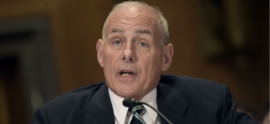 Homeland Security Secretary John Kelly said DHS is "focused on stepping up efforts to counter terrorist recruitment and radicalization, including through close collaboration with state and local partners."