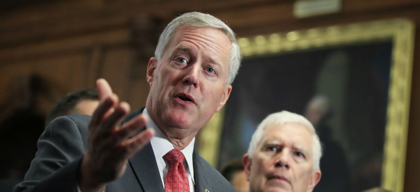 Freedom Caucus Chairman Rep. Mark Meadows, R-S.C., wants to eliminate CBO's analysis shop.