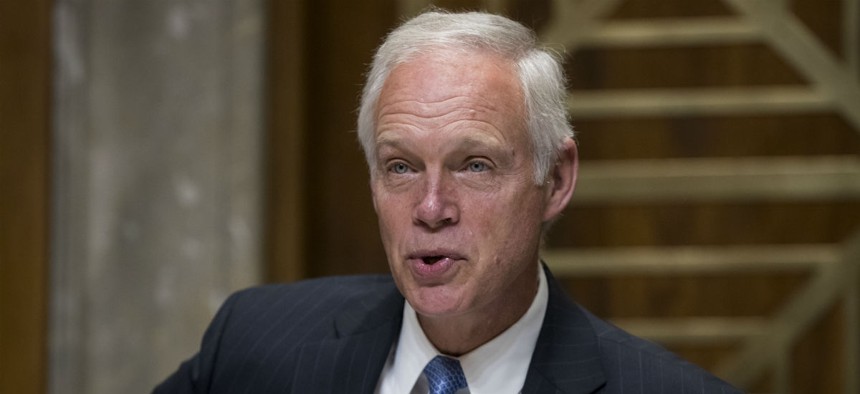 Sen. Ron Johnson, R-Wis., requested information on how congressional staffers got permission to use a small business exchange.