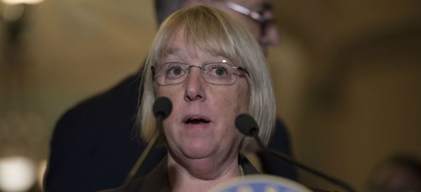 Sen. Patty Murray, D-Wash., is one of the lawmakers who pushed through legislation requiring the commission on evidence-based policy. 