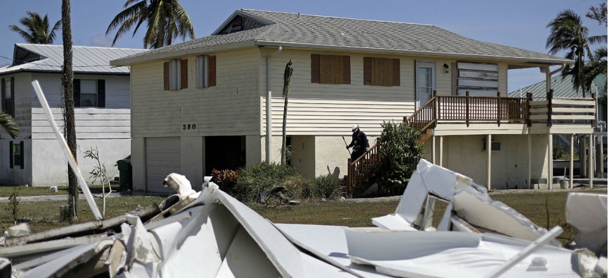 Damage in Goodland, Fla., following Hurricane Irma. 