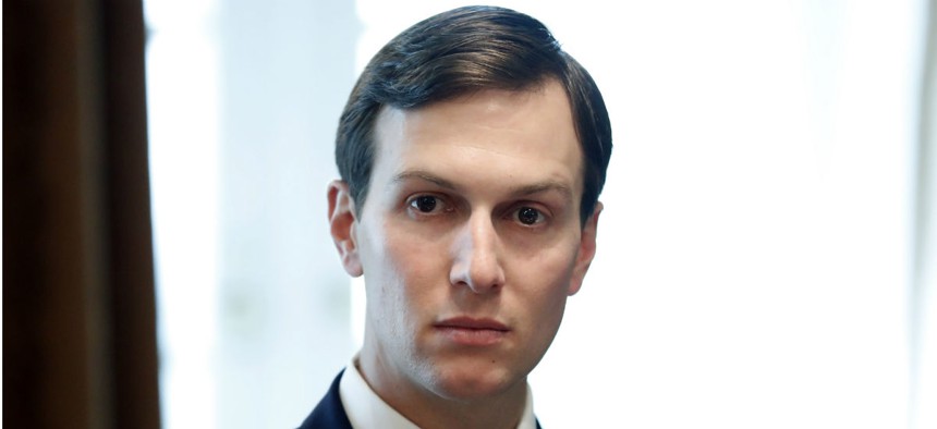 Trump son-in-law Jared Kushner heads the Office of American Innovation. 