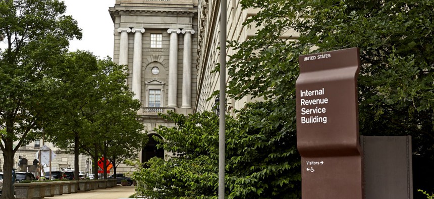 IRS headquarters in Washington.