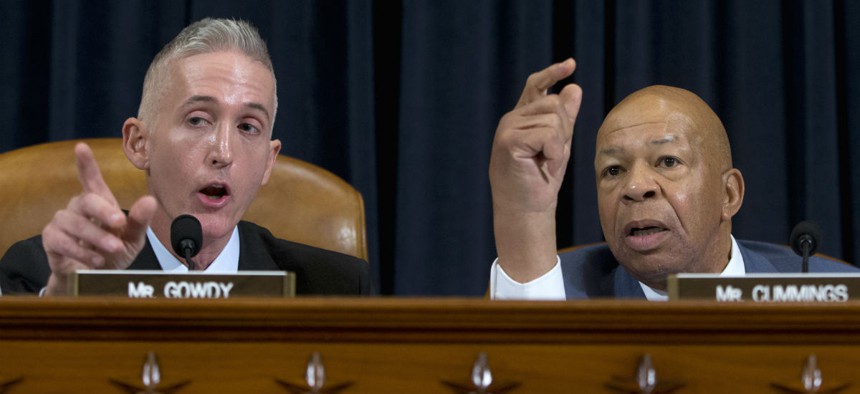 Reps. Trey Gowdy, R-S.C., and Elijah Cummings, D-Md., launched the probe into travel spending late last month. 