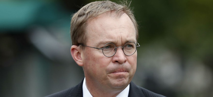 OMB Director Mick Mulvaney said he has not given up on spending cuts but that the administration will also focus on revenue increases to help balance the budget. 