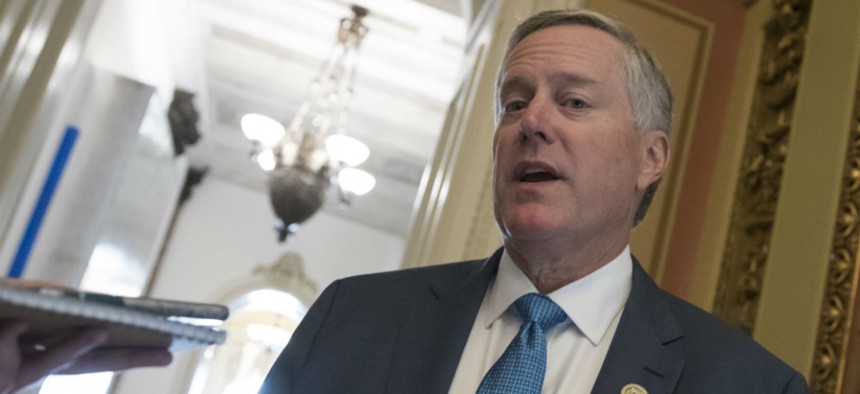Rep. Mark Meadows, R-N.C., praised agencies for their recent efforts at cutting regulations. 