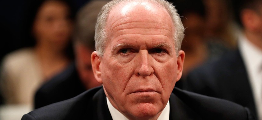 Brennan testifies on Capitol Hill in May.