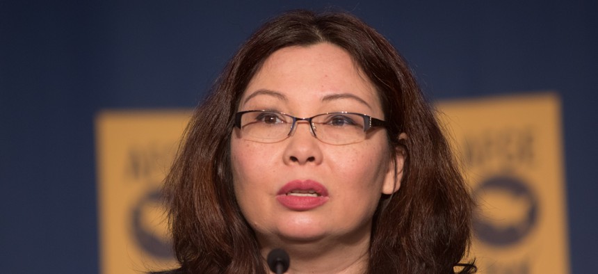 “We must never allow the consequences of war to be hidden from Americans,” Tammy Duckworth wrote.
