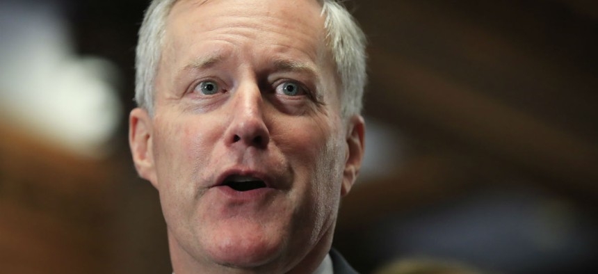 Rep. Mark Meadows, R-N.C., said the measure would ensure agencies circumventing the OPM review process are “in violation of a statute” rather than a regulation. 