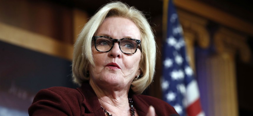 Sen. Claire McCaskill, D-Mo., is seeking more assurances from FEMA that no federal dollars have gone or will go toward paying Whitefish.