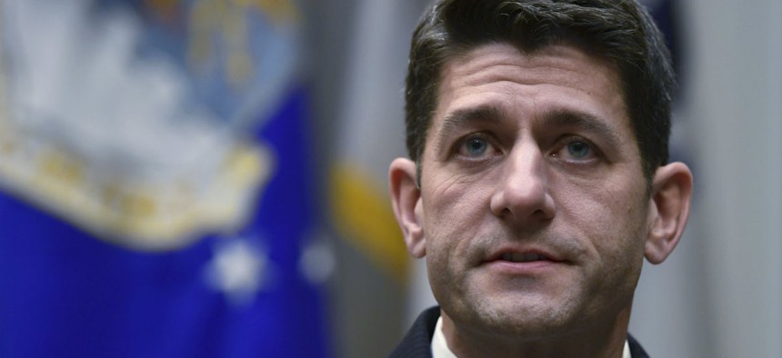 House Speaker Paul Ryan said he hopes Democrats will take part in talks to keep government open. 