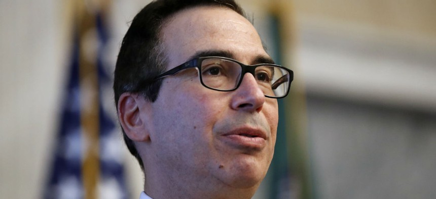 Letter from Treasury Secretary Steven Mnuchin says federal employees and retirees will be unaffected by these actions. 
