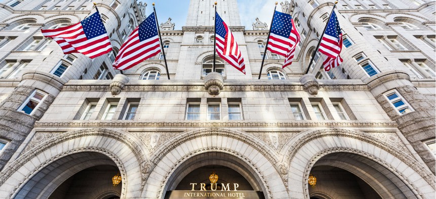 The Trump International Hotel in Washington.