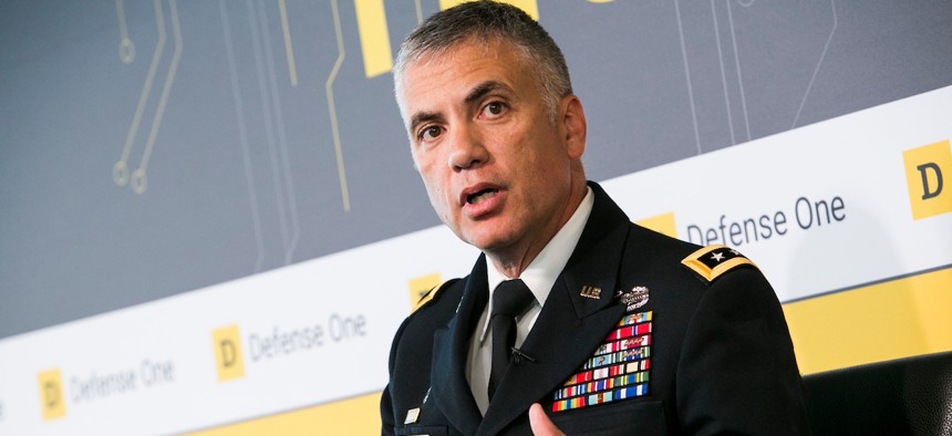 Ltg. Paul Nakasone discusses the future of AI and US Cyber Command at the second Defense One Technology Summit in June.