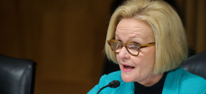 Sen. Claire McCaskill, D-Mo., is seeking answers from OMB on the Trump administration's decision to contradict some initial agency requests. 