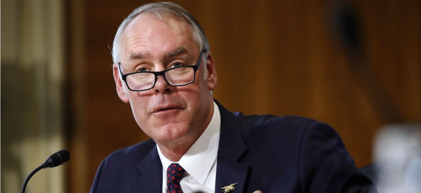 Interior Secretary Ryan Zinke reportedly said he did not care about diversity in hiring; Interior has denied the comments. 