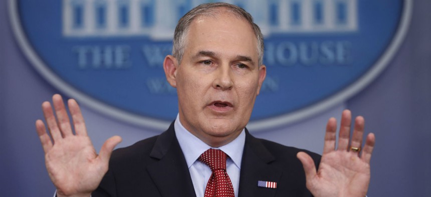 EPA Administrator Scott Pruitt remains under fire for allegedly wasting taxpayer money. 