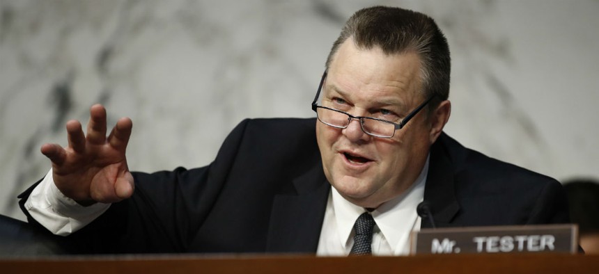 Sen. Jon Tester, D-Mont., took the lead on a letter to VA's chief of staff. 