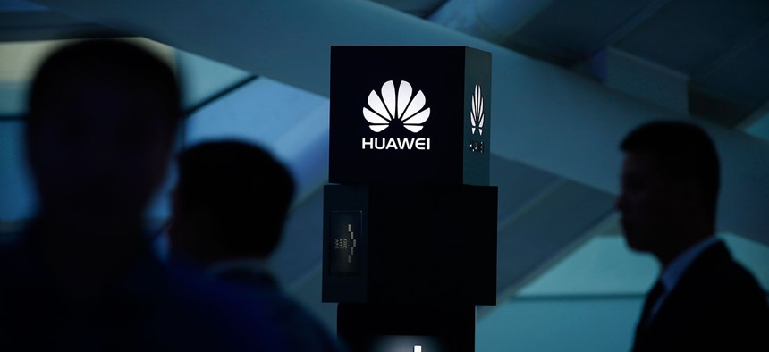 U.S. government agencies are barred from contracting with Chinese telecom and smartphone firm Huawei over fears of espionage.