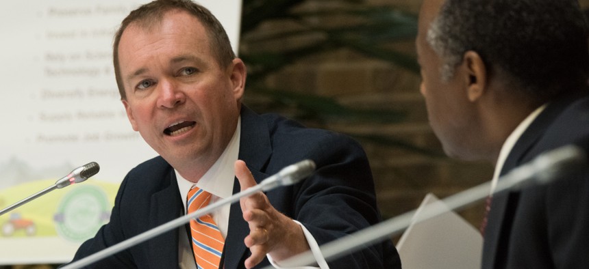 CFPB Acting Director Mick Mulvaney wants to be BCFP acting director.