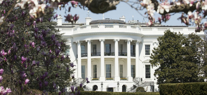 The White House on April 5.