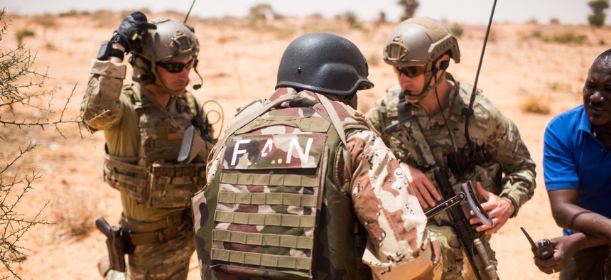 20th Special Forces Group and Nigerien Armed Forces train together in Niger and at key outstations at Burkina Faso and Senegal as part of Flintlock 2018.