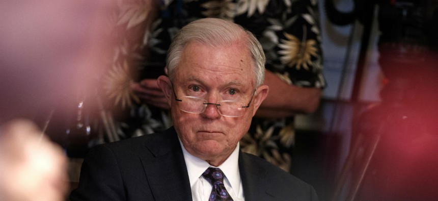 "This department will remain relentless in hunting down those who victimize our children," Attorney General Jeff Sessions said.