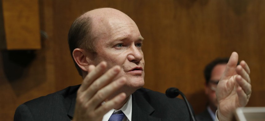 Sen. Chris Coons, D-Del., said he was pleased the subcommittee backed a "well-deserved" raise for federal civilians. 