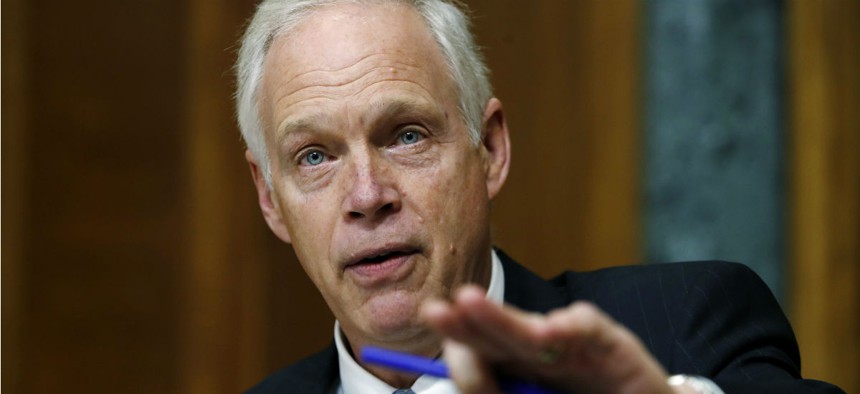 Sen. Ron Johnson, R-Wis., blames CMS for flawed audits, but stirs politics by faulting Obamacare.