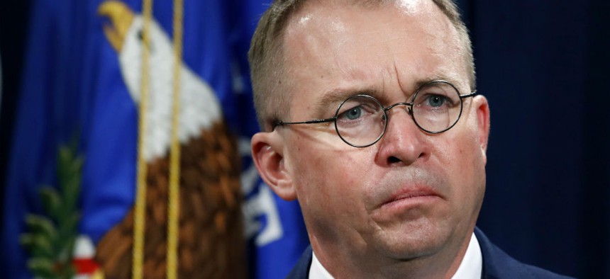 Original memo from Mick Mulvaney to agencies included "Reducing the Federal Civilian Workforce" in the title. 