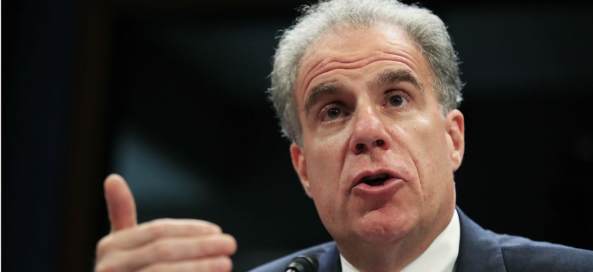 Justice IG Michael Horowitz says the job is more challenging in this polarized environment. In June he testified before Congress about his report on the FBI's Clinton email probe. 