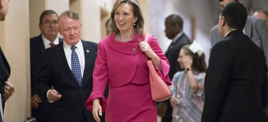 Rep. Barbara Comstock, R-Va., introduced a bill offering 12 weeks of paid leave. 