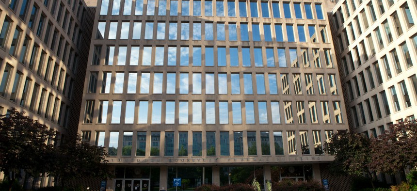 OPM headquarters in Washington.