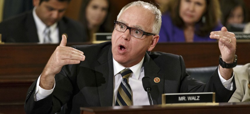 Rep. Tim Walz, D-Minn., wrote a letter to the VA secretary saying he was “deeply concerned” that three men with no official connection to the department were involved in daily decision making. 